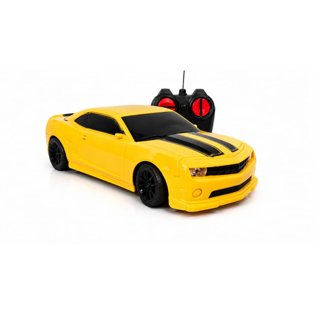 Carrinho De Controle Remoto Carro C/ Luz 4 Funções Barato Chevrolet Camaro