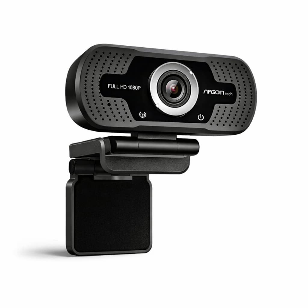 Webcam Argom Tech ARG-WC-9140BK Full HD 1080p Com Microfone USB - Preta