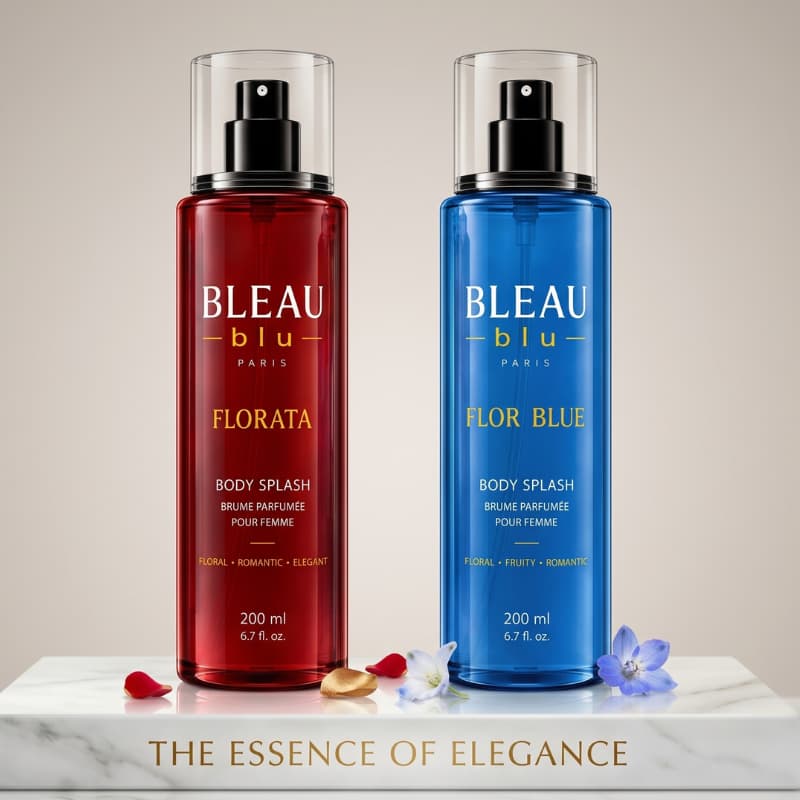 Kit Body Splash Feminino Bleau Blu 200ml Inspirado Perfumes Importados Premium