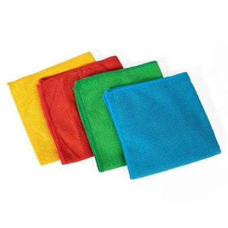 Kit 5 10 15 20 Panos De Limpeza Microfibra Multiuso Alta Absorção 20x20 Carro Cozinha Casa Vidros