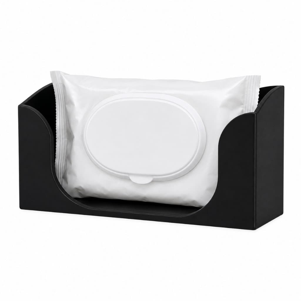 Suporte para Lenço Umedecido de Parede Largo Quarto de Bebê Lavabo Organizador Para Banheiro