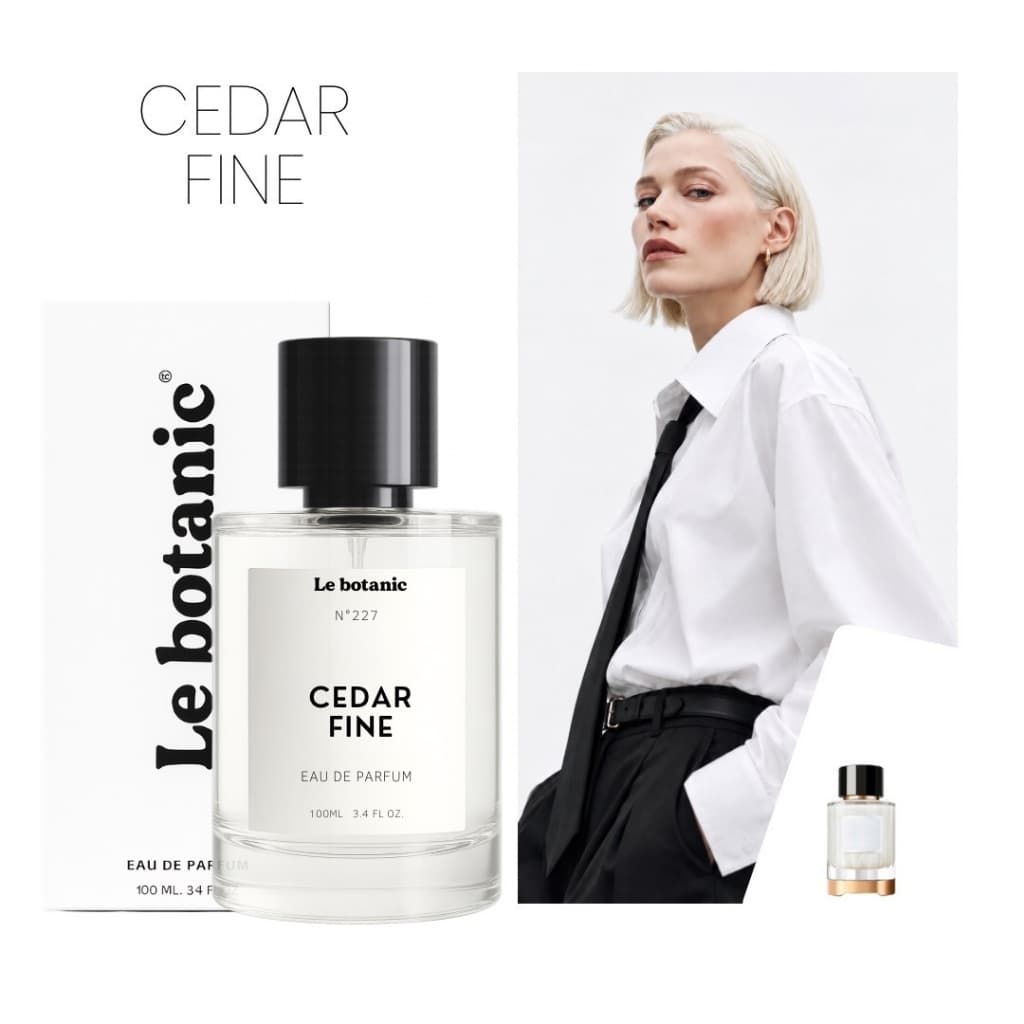 Perfume Cedar Fine - Le botanic - Alta Fixação