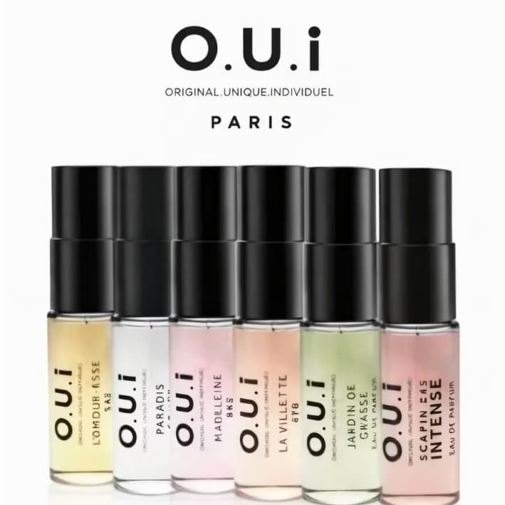 O.U.I Paris Perfume OUI 5mL Fragrâncias Femininas e Masculinas Importado Elegante Fragrância Sofisticadas