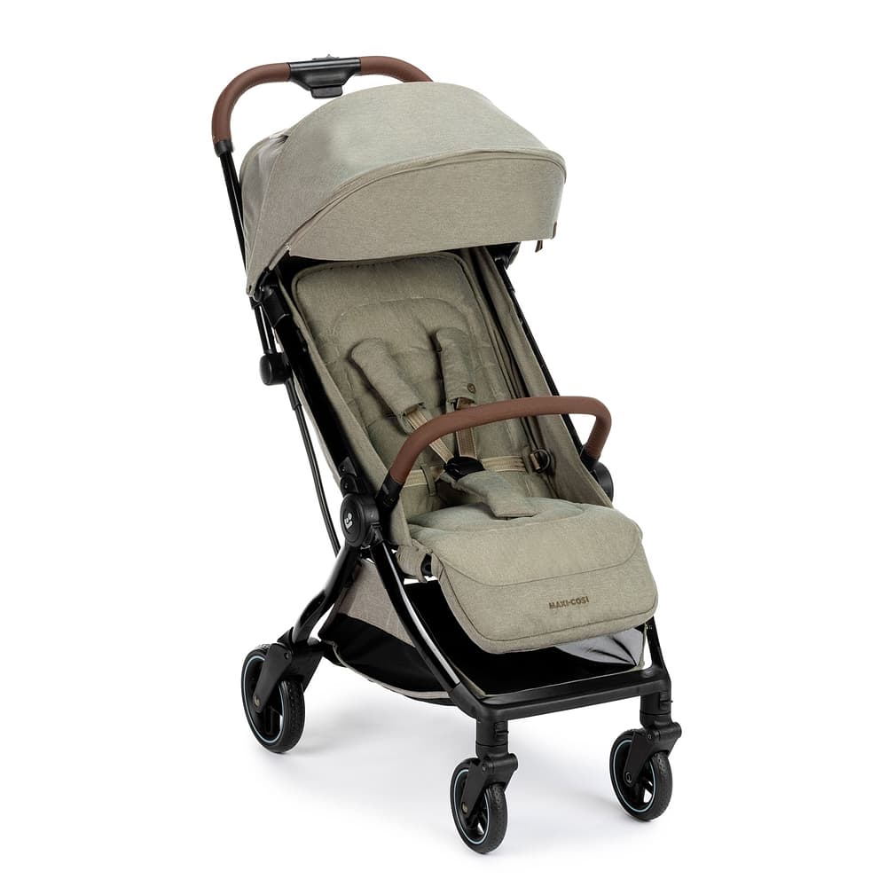 Carrinho Eva³ Luxe - Maxi Cosi Twillic Truffle Verde-claro Preto