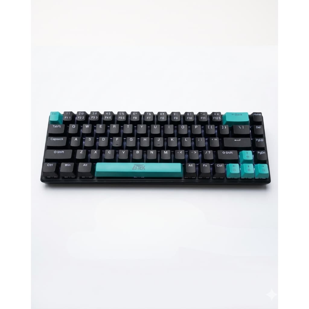 Teclado Mecânico 60% RGB LED USB para PC Teclado Computador Gamer Mecânico Setup Gamer