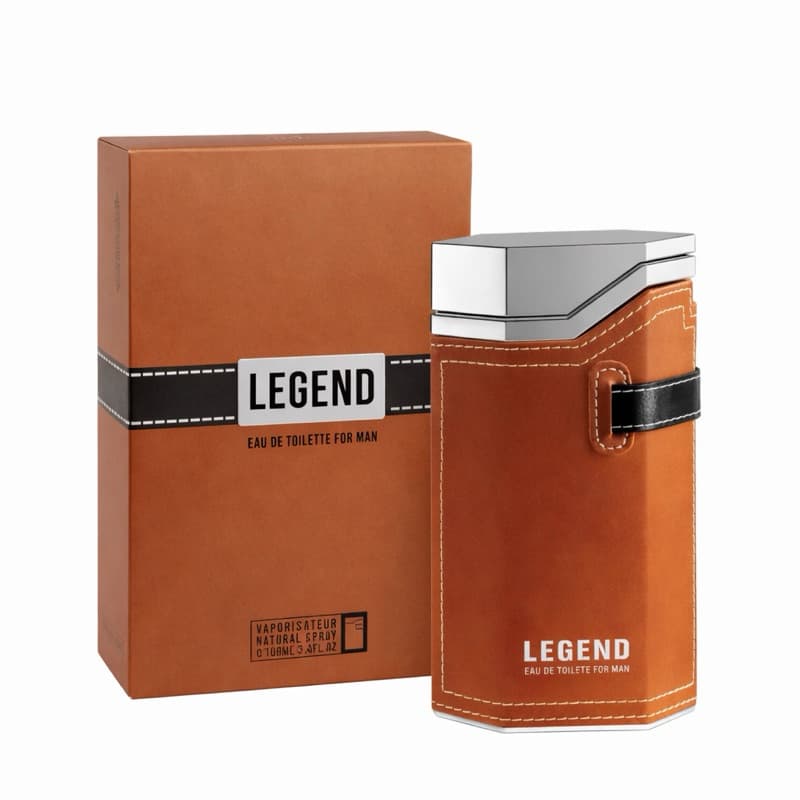 Perfume Emper Legend Eau de Toilette Masculino 100ml Importado Amadeirado Aromático Alta Fixação
