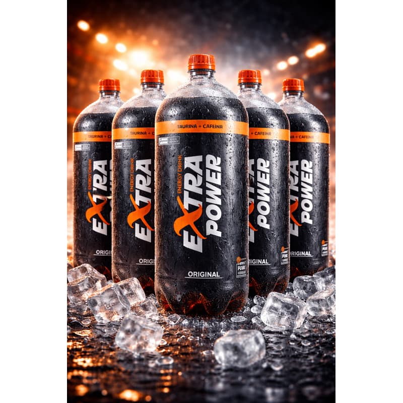 EXTRA POWER 2L ENERGÉTICO ORIGINAL KIT 6 GARRAFAS PROMOÇÃO LIMITADA