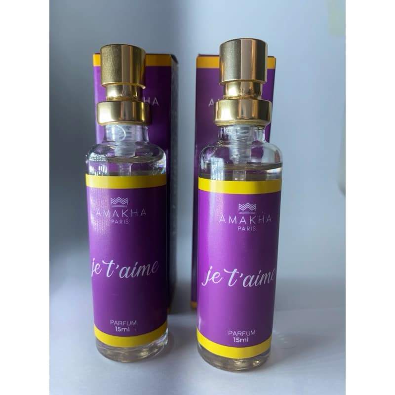 Kit 2 Perfumes Feminino Jtime Amakha Paris 15ml | Alta Fixação | Inspirado em Importados
