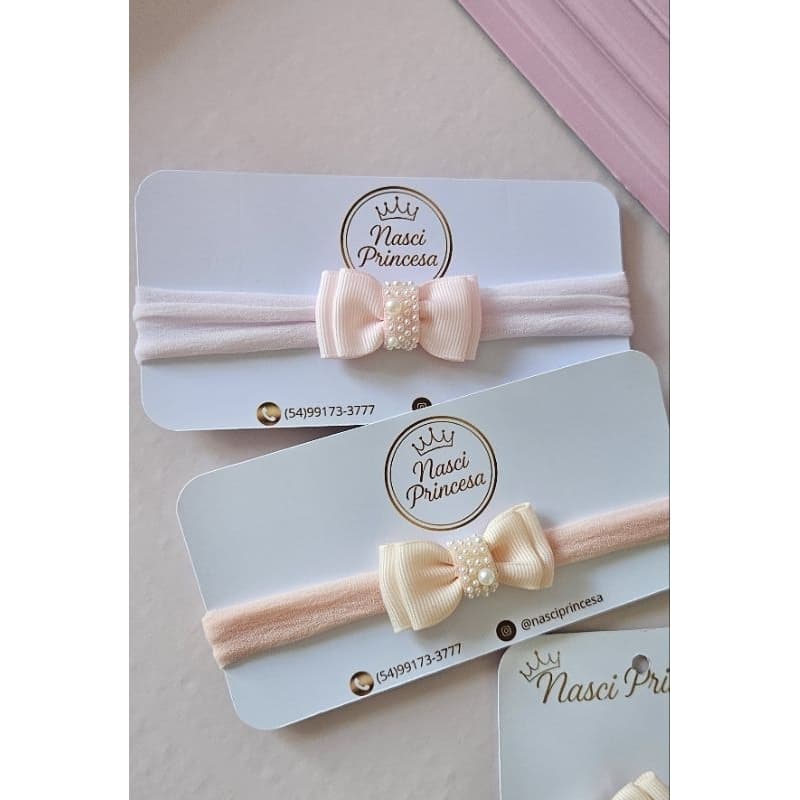kit Faixinha RN, Super Macia,Enxoval de Bebê, Laço Infantil,Mini Laço  de 5cm, Tiara de bebê,Fita de Cabelo Bb