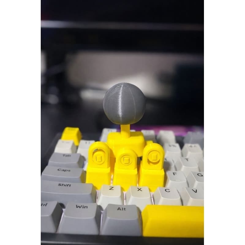 Joystick para teclado mecânico keycap WASD game arcade