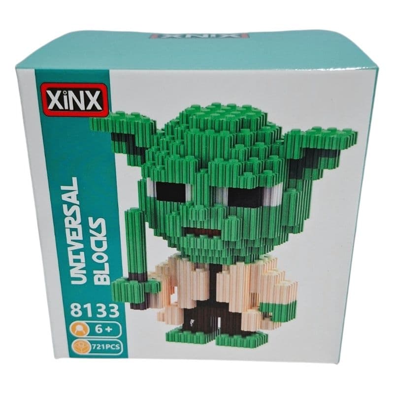 Mini Blocos de Montar Baby Yoda 721 Peças | Estilo Lego | Brinquedo Criativo +6 Anos | Colecionável Decorativo