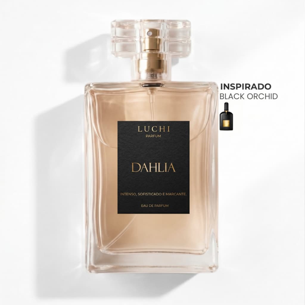 Perfume Feminino Dahlia Luchi Parfum (Aroma importado)  - Alta fixação