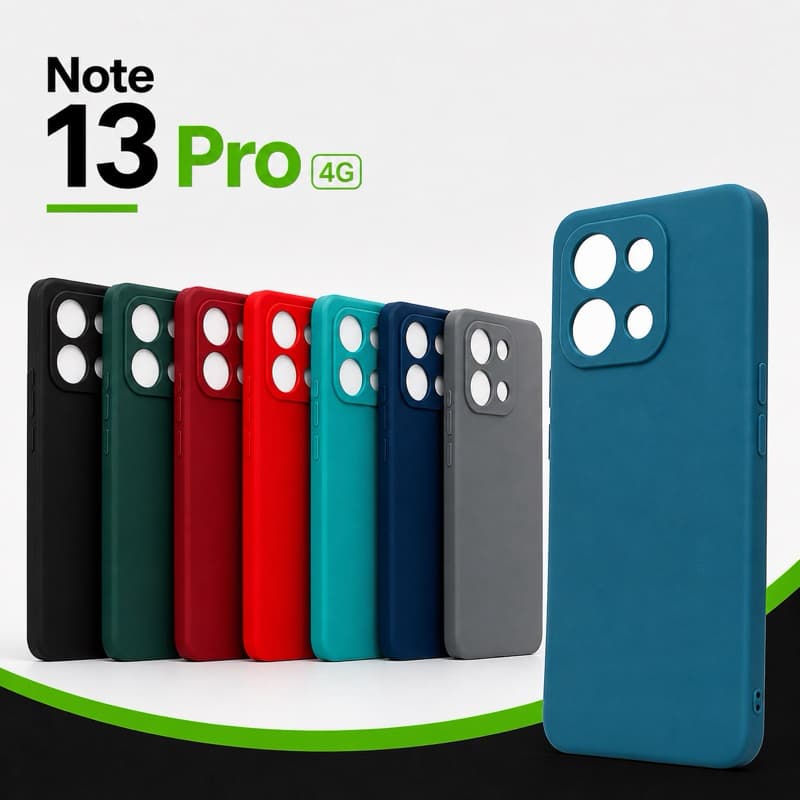 Capa Para Xiaomi Note 13 PRO 4G Silicone Aveludada Capinha de Celular