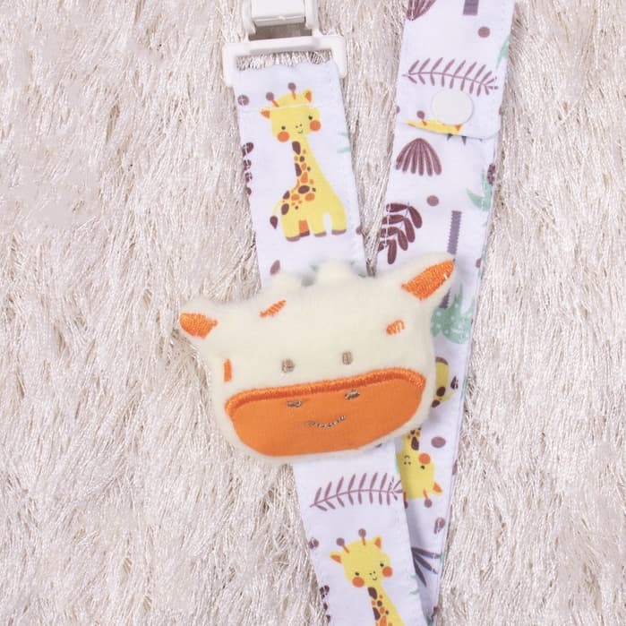 Clip Prendedor De Chupeta Para Bebê  Menina  Menino De Bichinho Com Porta Chupeta Roupa de bebe
