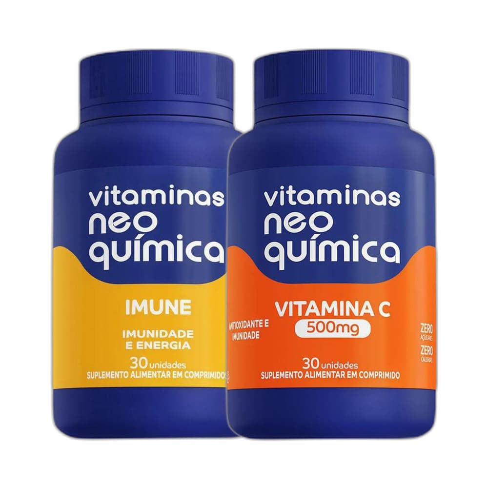 Vitaminas Imune 30 cpr + Vitamina C 30 cpr - Neo Quimica