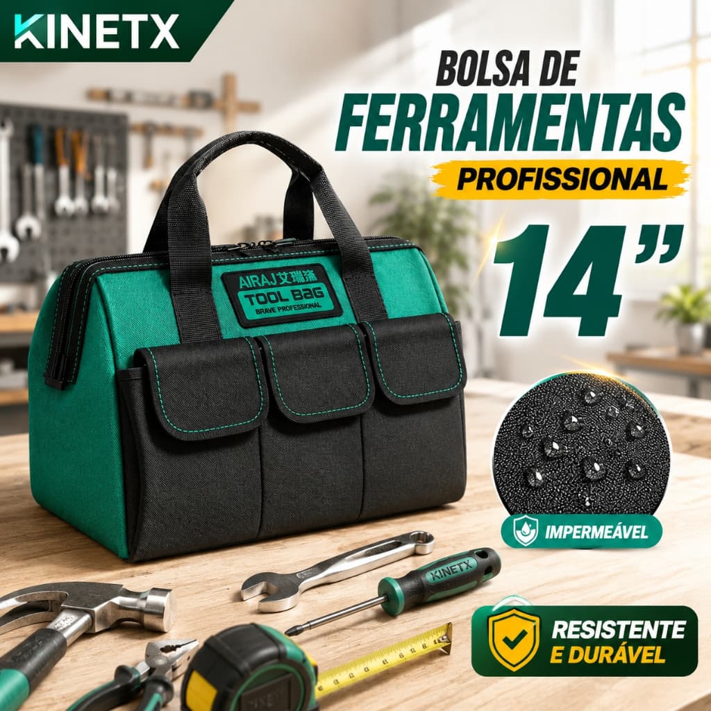 14 Polegadas Profissional Mala de ferramentas Lona Especial Bolsa De Multiuso para Ferramentas Soldador Uso Mala