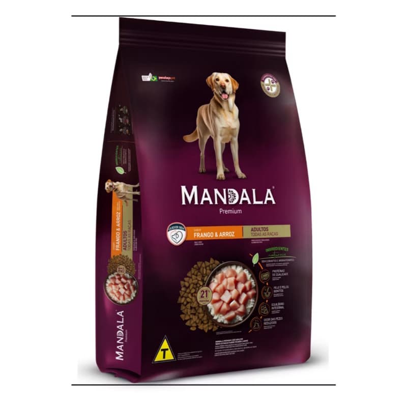 Ração Mandala Premium Frango Cachorro 10,1kg