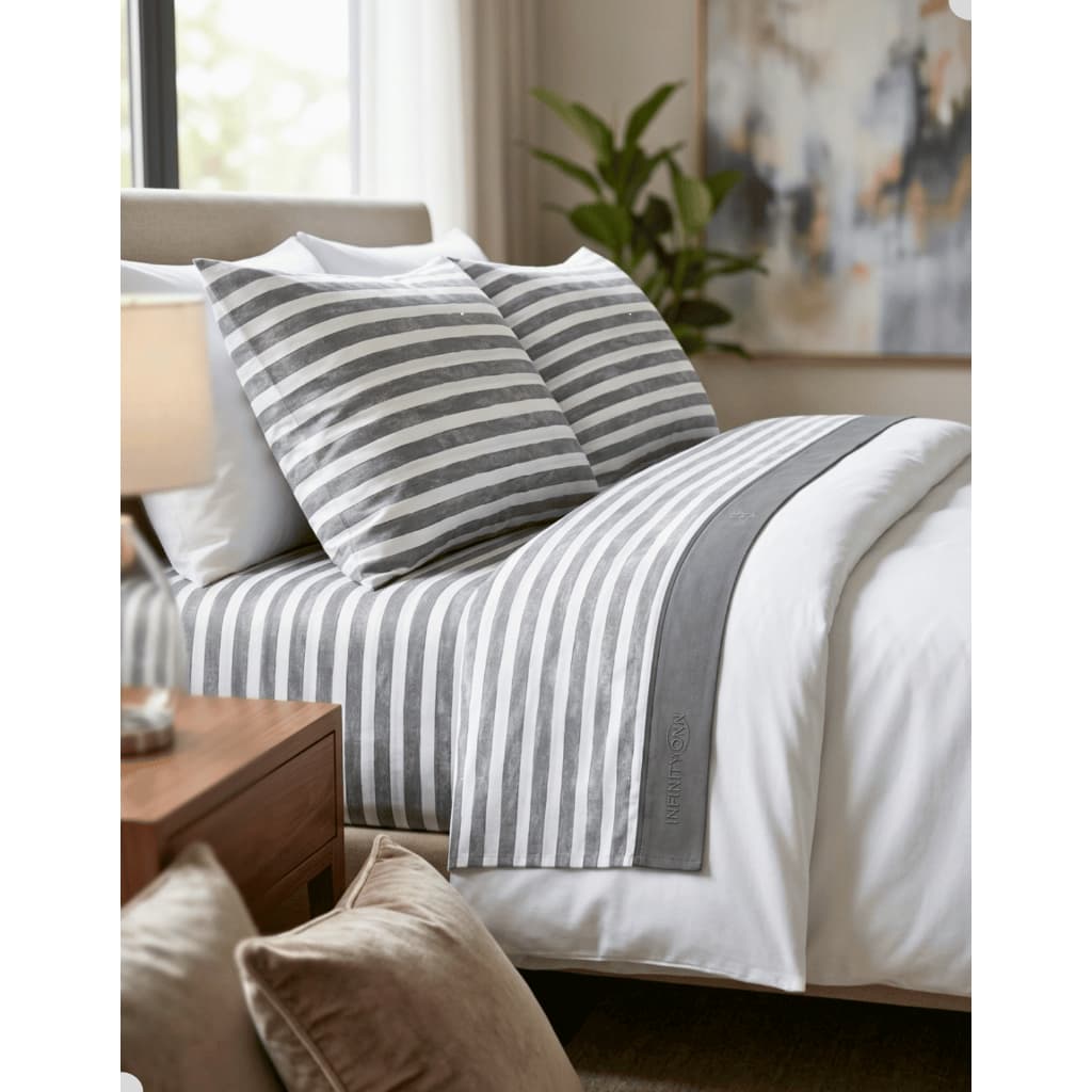 Jogo De Cama Queen 100% Algodão 150 Fios Teka Diamante 4 Pecas Lençol Com Elástico 40cm Casal Quarto