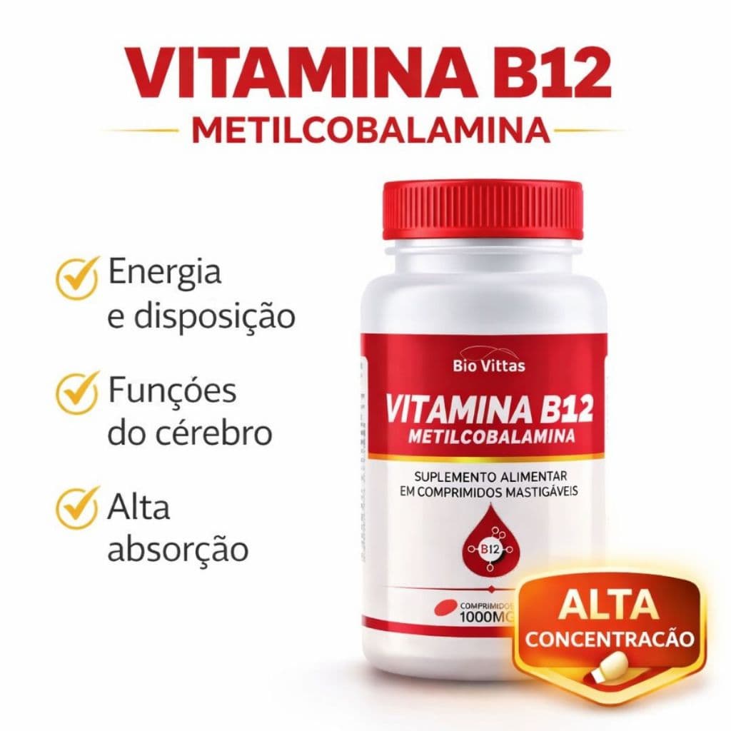 Vitamina B12 Metilcobalamina  Mastigável Original Metilcobalamina Suplemento Alimentar[3]