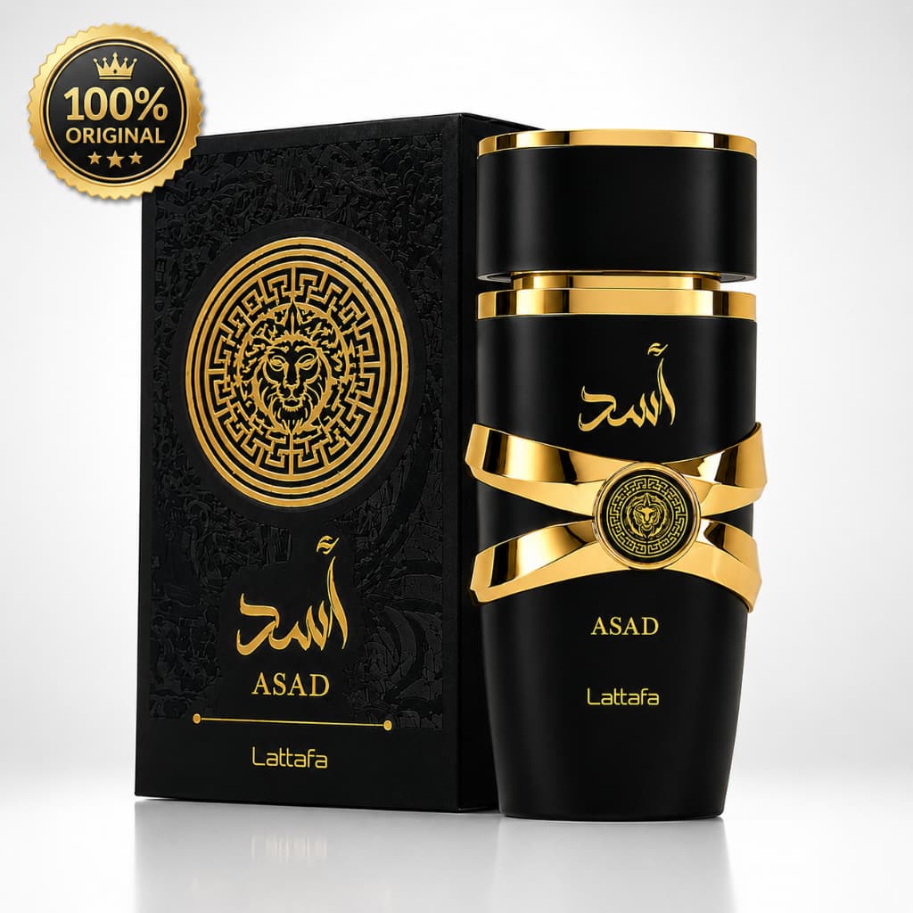 Perfume Árabe Asad Lattafa Original EDP 100ml Masculino Importado