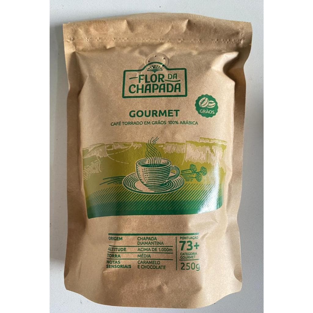 Café Gourmet em Grãos Flor da Chapada 250g
