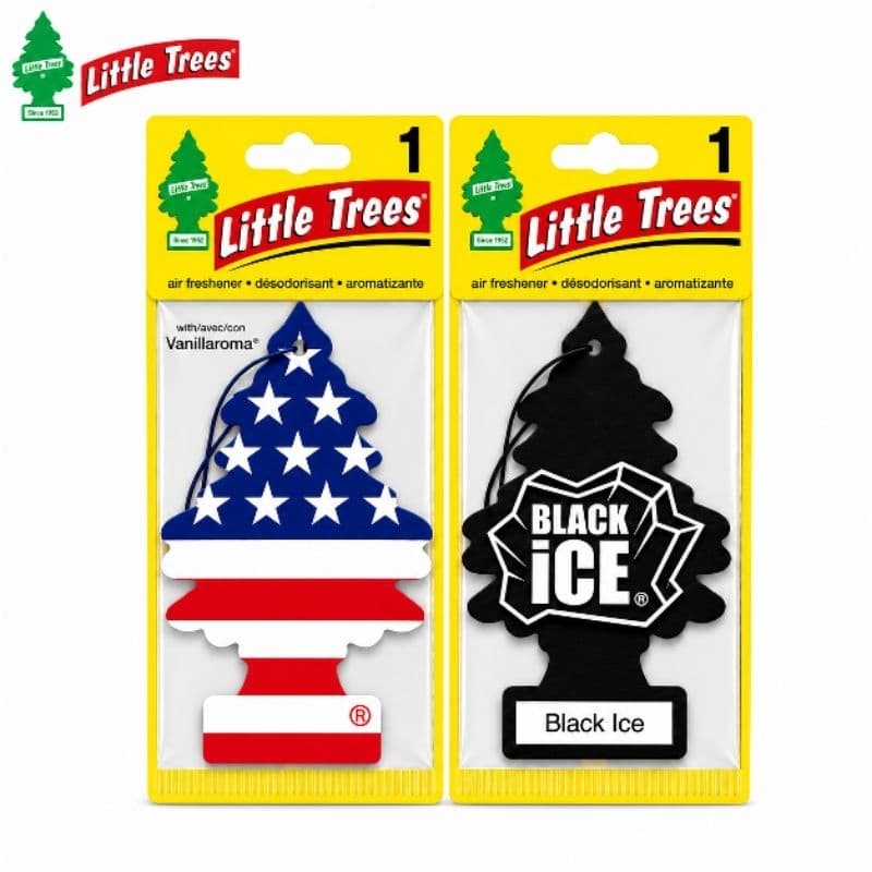 little trees kit 2 unidades aromatizante para carro original cheirinho