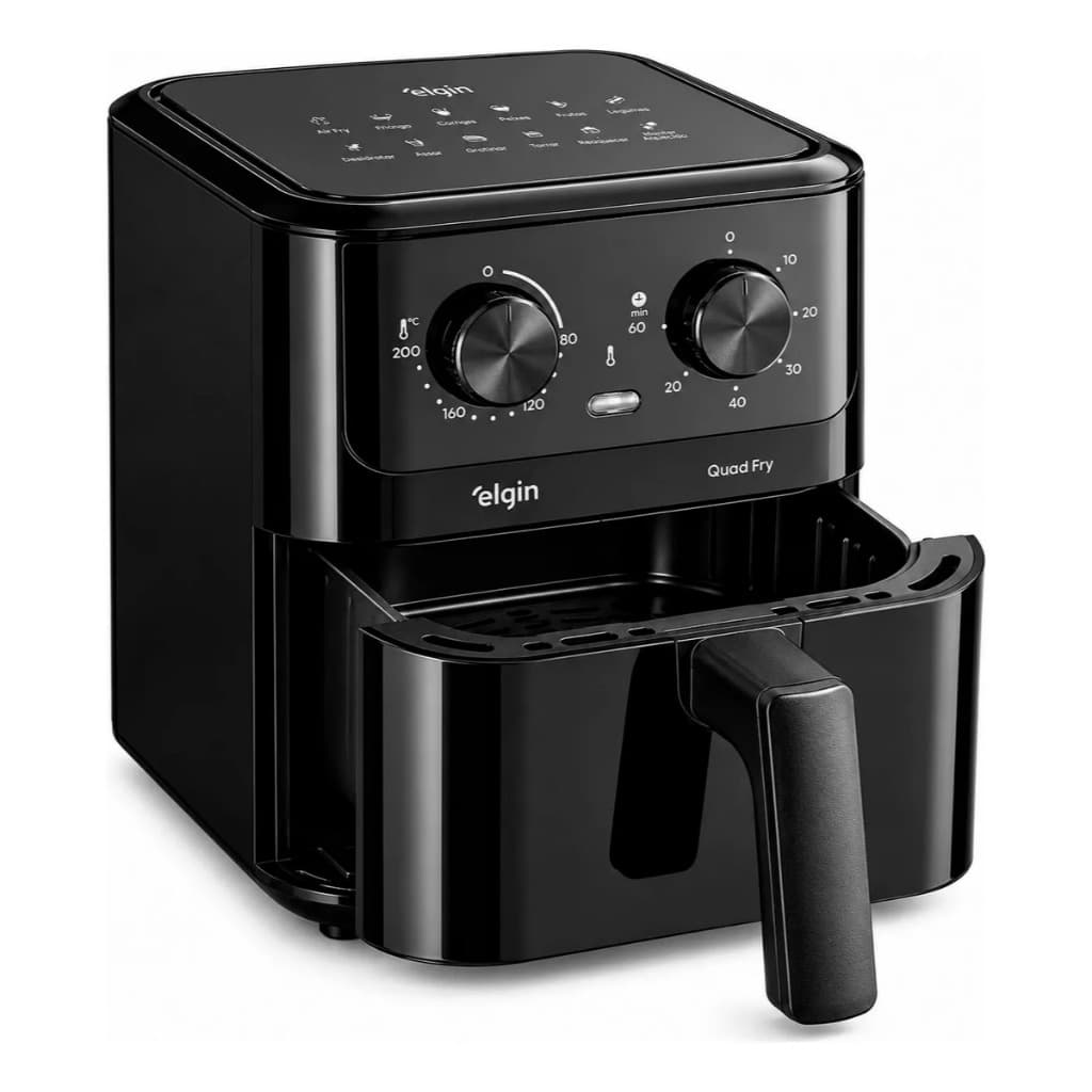 Fritadeira Eletrica Air Fryer 4,2 Litros 1400w 4,2 Litros 127v Sem Oleo Facil E Rapido