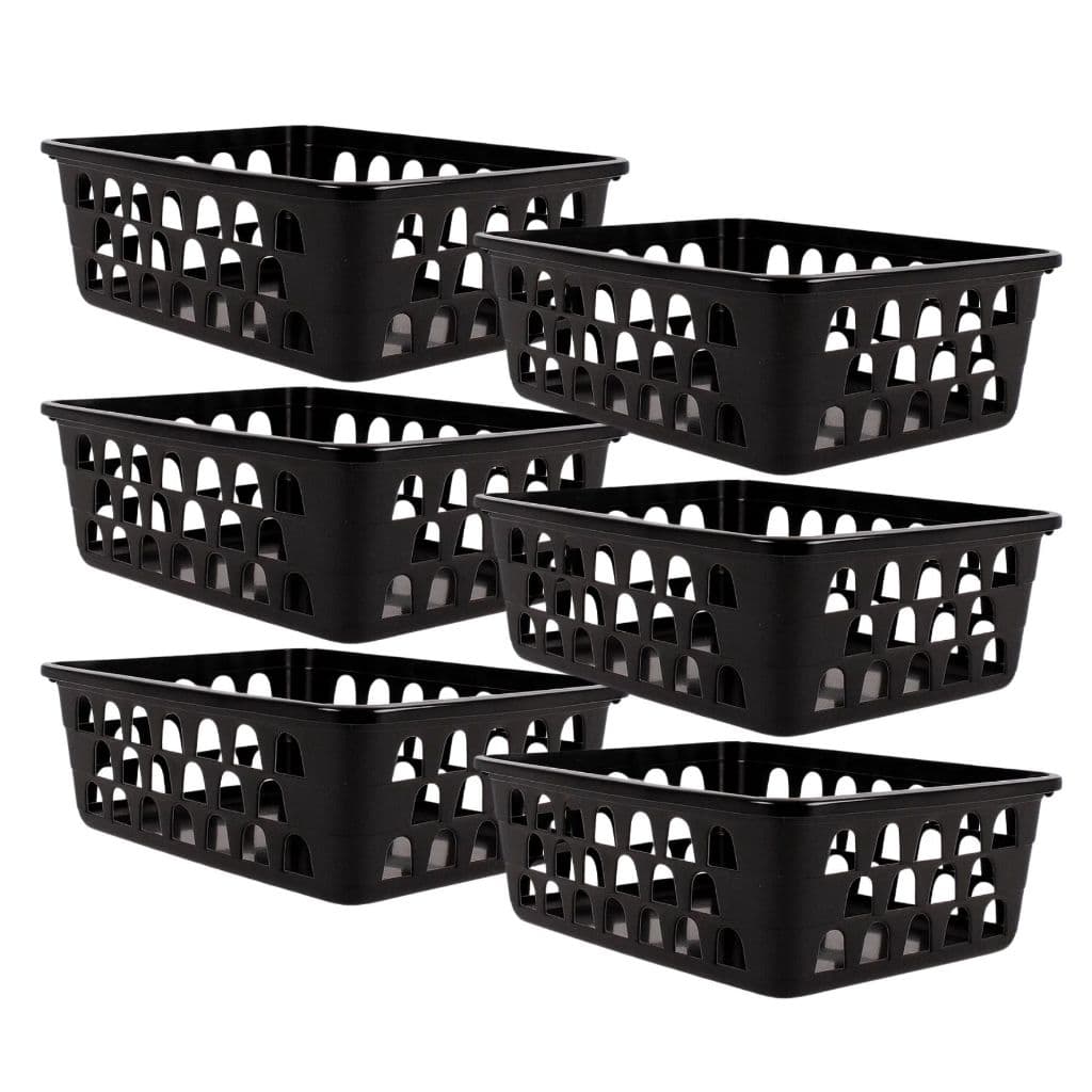 Kit Cestos Organizador 6/10 Unid. Empilhável Maquiagem Banheiro Gaveta Cozinha Multiuso Roupa Íntima