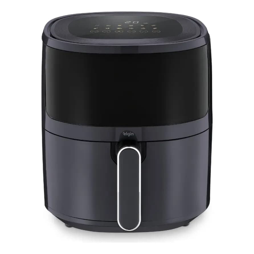 Fritadeira Elétrica Visio Fry Elgin 5L 1700w Air Fryer Digital Cinza