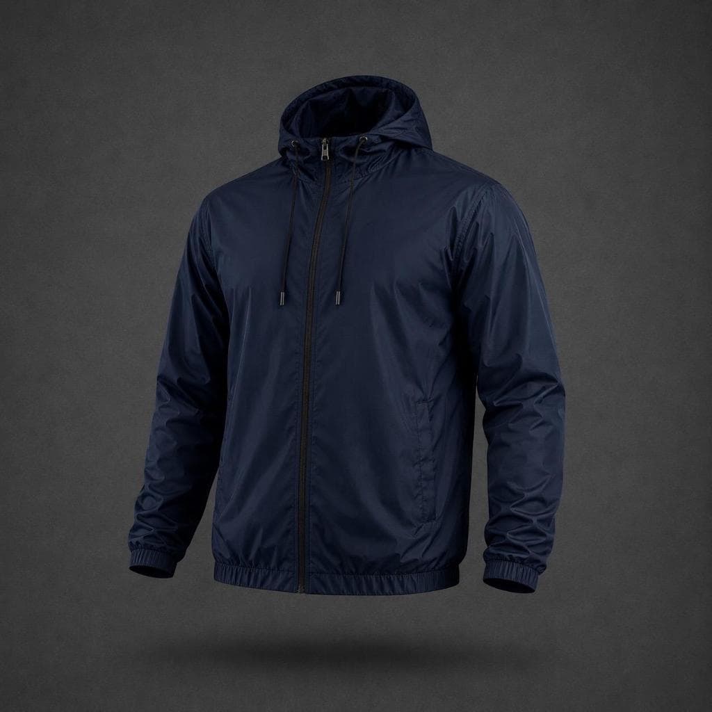 Jaqueta Corta Vento Plus Size P ao G4 Masculina Impermeável Treino Casual