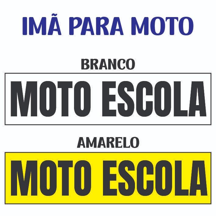 Acessórios para Moto Imã Moto Escola Acessórios Adesivo Imã Moto Adesivo