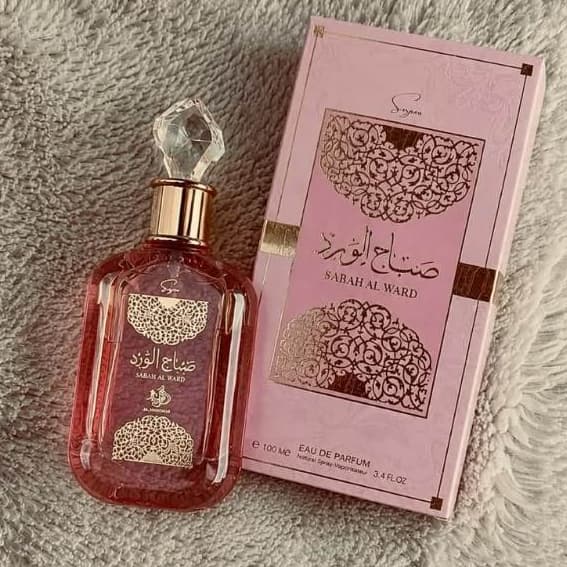 Perfume Al Wataniah Sabah Al Ward Sugar Eau De Parfum Feminino 100ml Importado Original