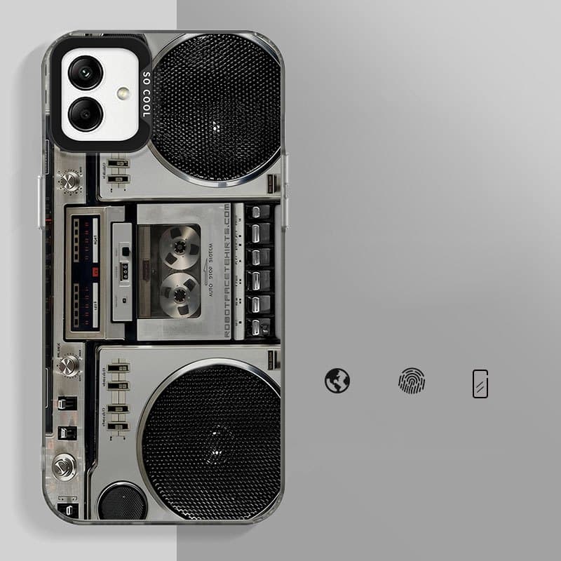 Capa de celular compatível com Samsung Galaxy A04E.Capa de celular com elementos retrô fresh,com personalidade e alta.