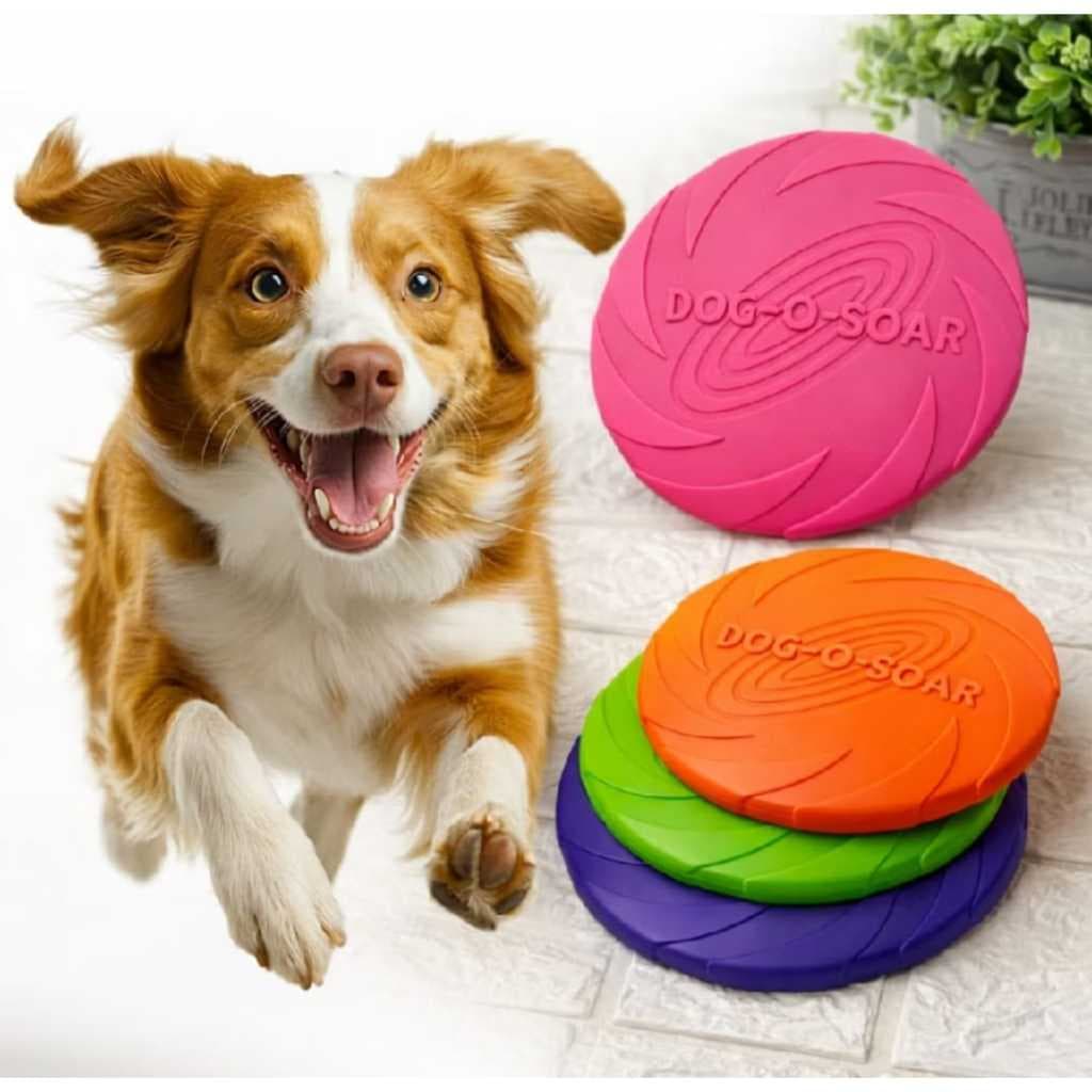 Brinquedo Disco Voador para Cachorros Frisbee Pet Brinquedo para Cachorro Morder