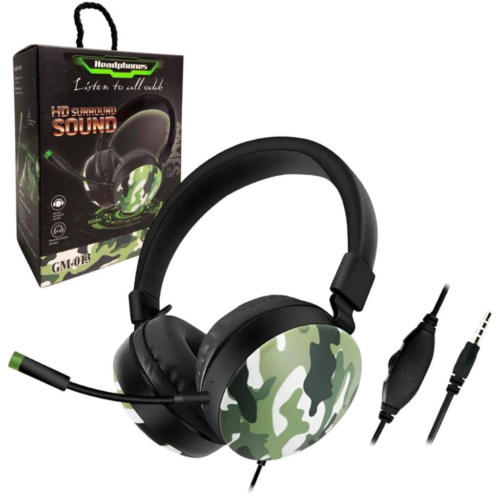Headset Gamer AKZ GM-013 P3 Com Microfone Para PC PS4 PS3 Xbox One Notebook