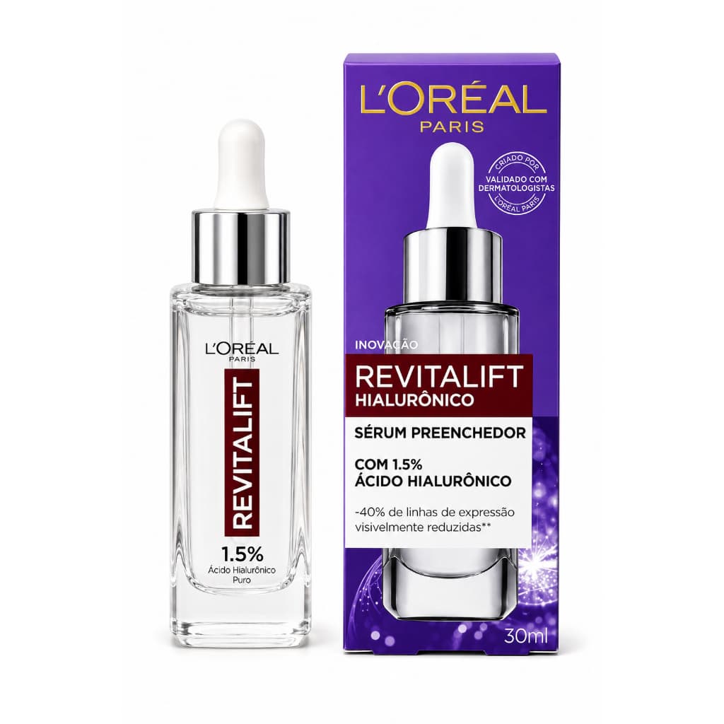 Sérum L'Oréal Revitalift Hialurônico 30ml Anti-idade Preenchedor