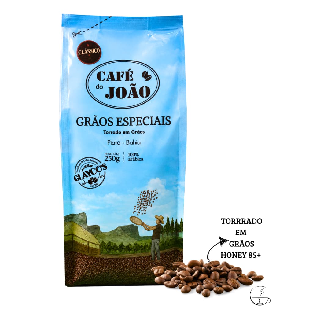 Café do João Especial Honey em Grãos - Catuaí 85+ pts - Piatã Chapada Diamantina