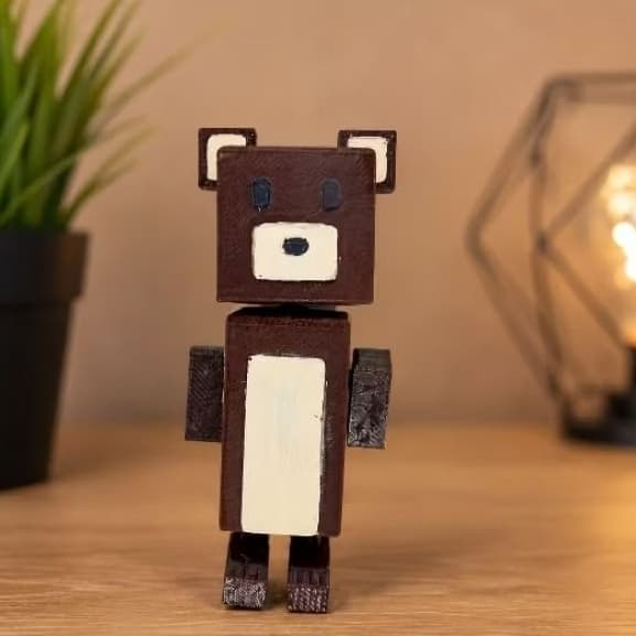 Boneco do Super Bear Adventure Articulado com a Shicka