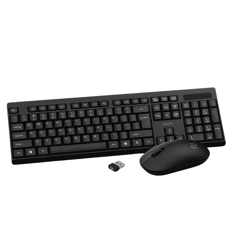 Kit Teclado E Mouse Multilaser Sem Fio Wireless