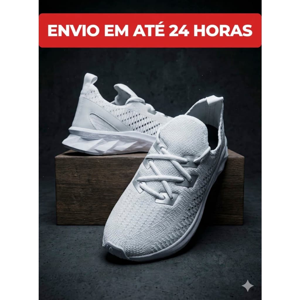 Tênis Feminino Esportivo Calce Fácil Knit Leve Macio Academia Caminhada Casual Confortável. ENVIO IMEDIATO.