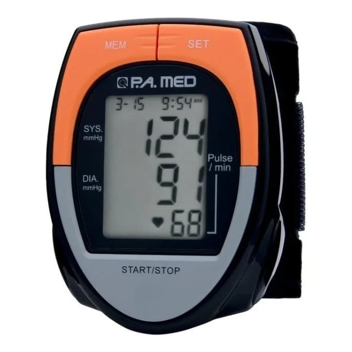 Medidor de Pressão Arterial Digital Pamed AD0121 de Pulso Cor Preto - Aparelho de pressão