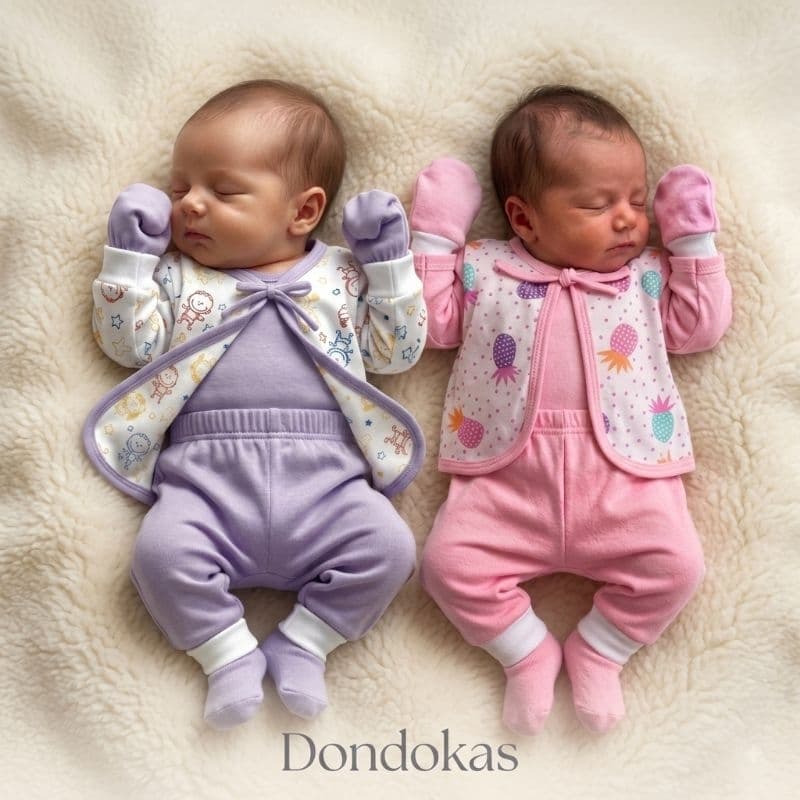Kit 5 ou 10 Peças Pagão com Body Menina Roupas de Bebê Menina