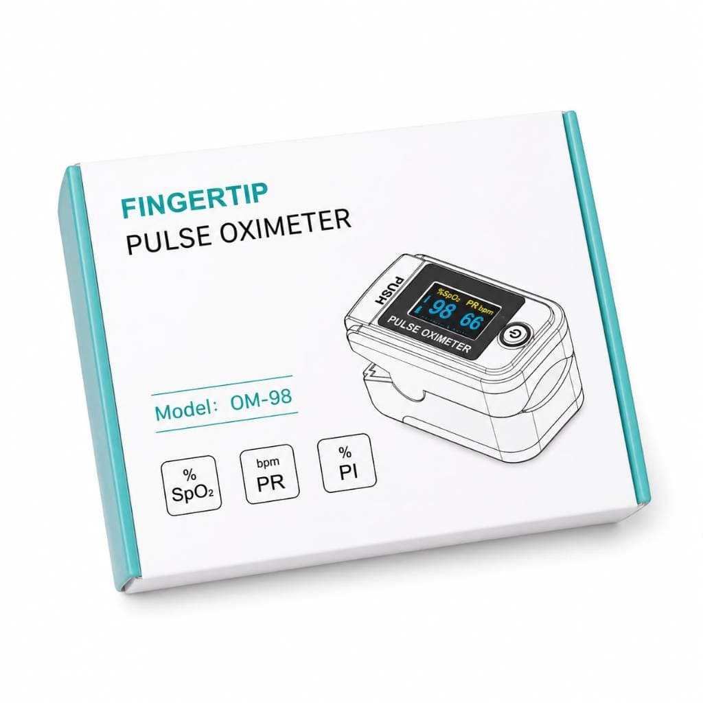 Oximetro de pulso para dedo Modelo OM-98