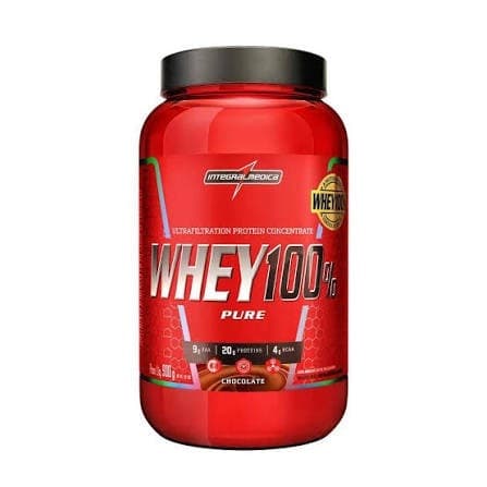 WHEY PROTEIN 100% PURE SABOR CHOCOLATE - 900G - INTEGRALMEDICA