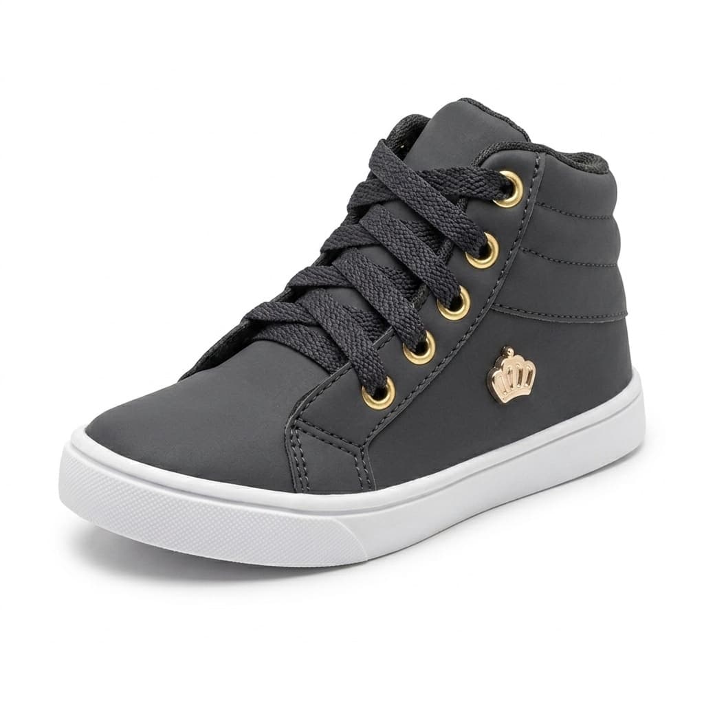 Tênis Botinha Infantil Menino Menina Masculino Feminino Casual Confortável