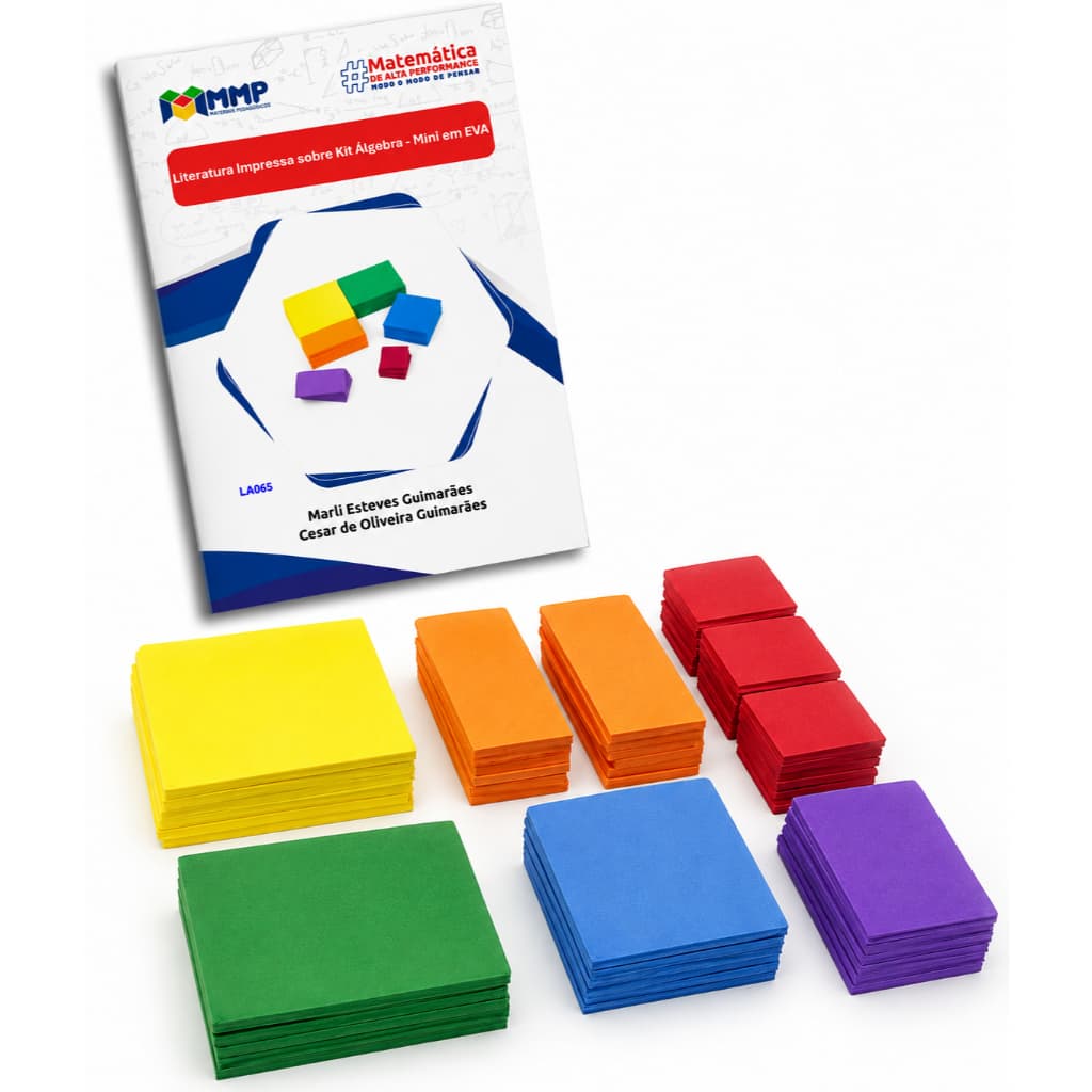 Kit Álgebra Mini - Fundamentos Essenciais Aprenda Álgebra de Forma Fácil e Visual - Material Educativo!
