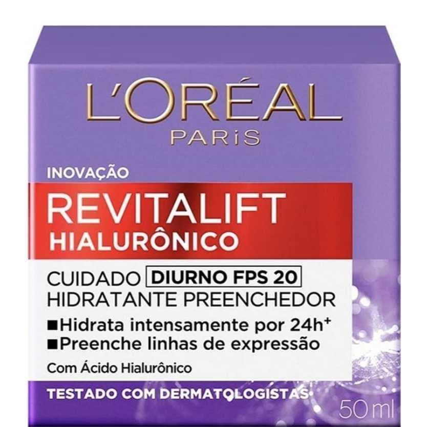 Creme Anti-idade Revitalift Hialurônico Cuidado Diurno FPS20 - 49g - L'oréal Paris