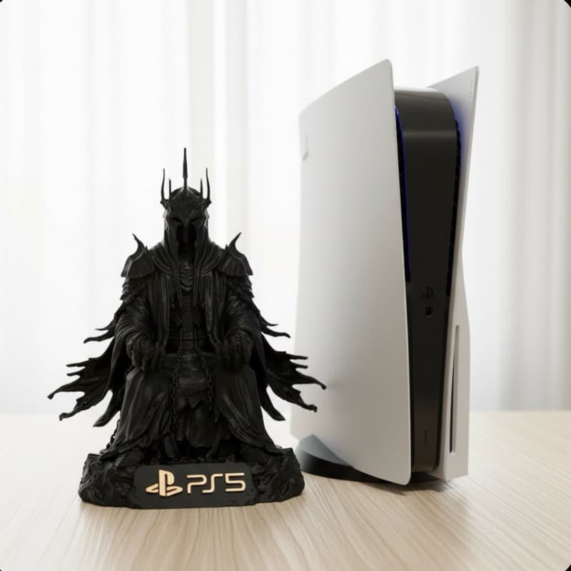 Suporte para Controle de Vídeo Game - PS5 - Senhor Sombrio Gladiador