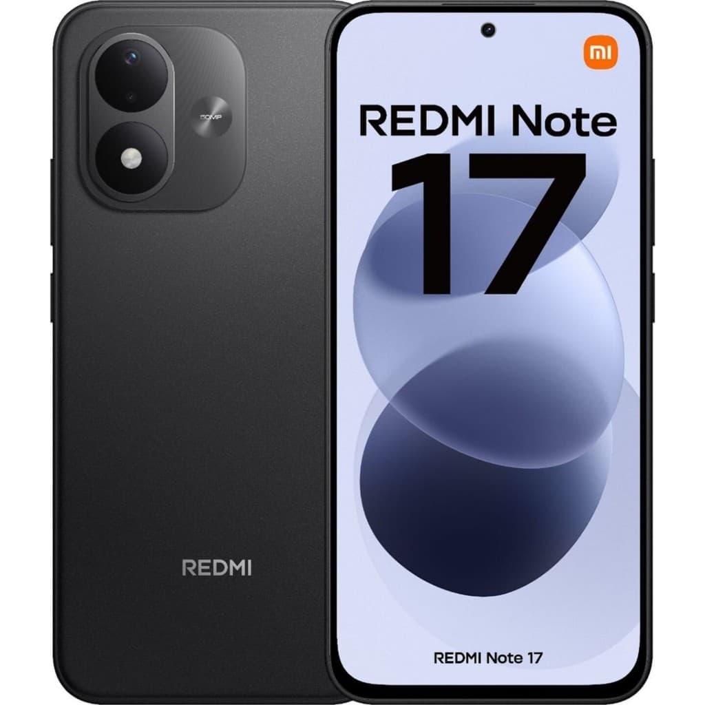 Smartphone Xiaomi Redmi Note 17 4G 4GB RAM 128GB Dual SIM 7.700 mAh Tela Amoled 6.99" Preto