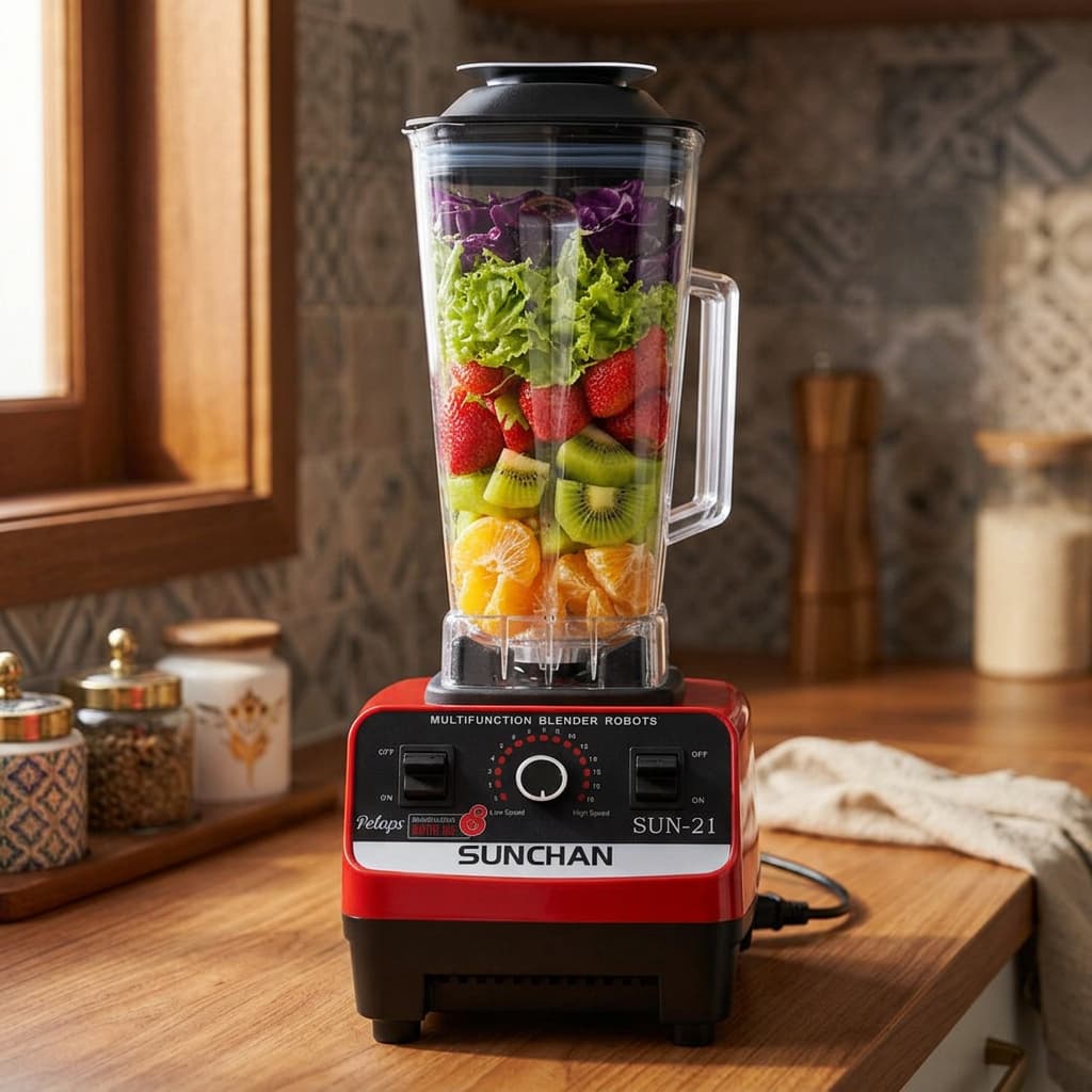 Liquidificador 2 Litros 4500W 127V Potente para Sucos e Vitaminas